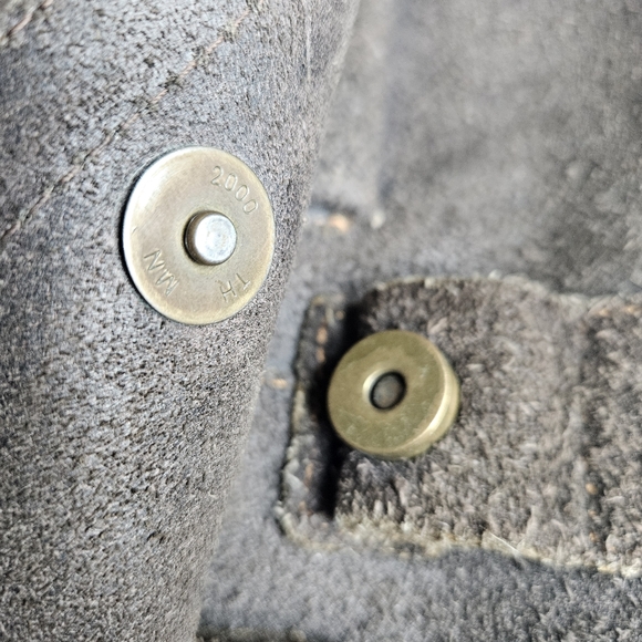 David King Distressed Leather Large Full Flap Messenger Bag Mailbag 16×11 Brown - Picture 11 of 14